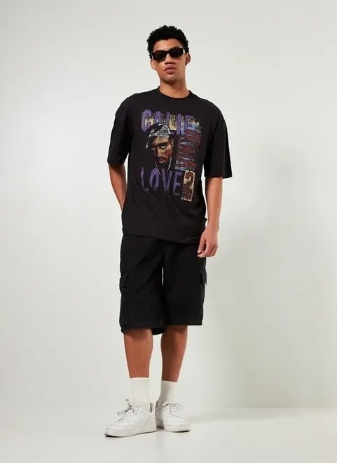 camiseta oversized estonada tupac camiseta oversized estonada tupac