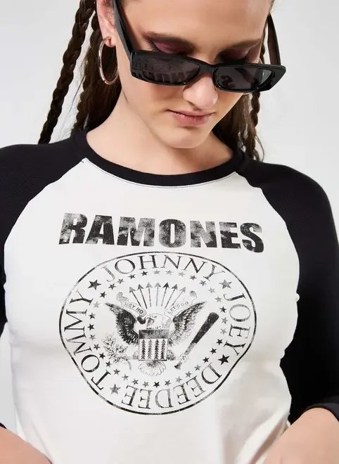blusa raglan ramones blusa raglan ramones