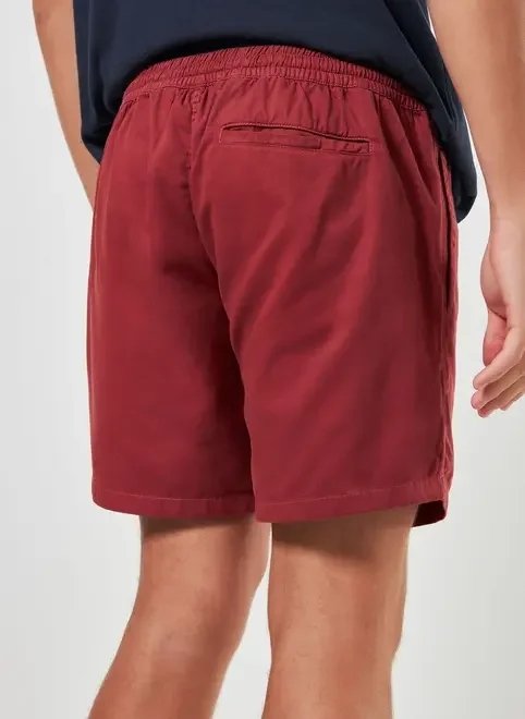 bermuda short em sarja vinho bermuda short em sarja vinho