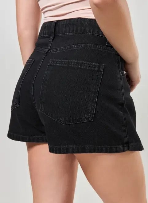 short saia jeans básico short saia jeans básico