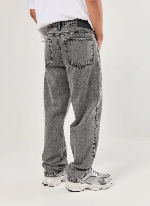 calça reta jeans calça reta jeans