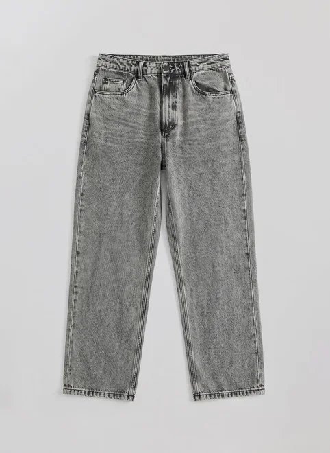 calça reta jeans calça reta jeans