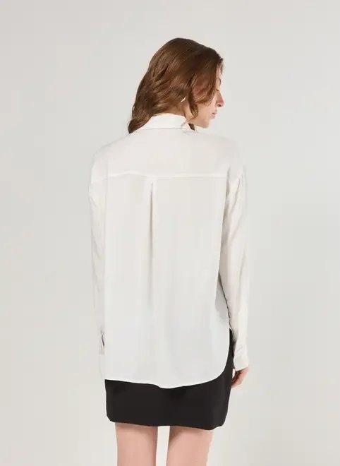 camisa oversized de manga longa camisa oversized de manga longa