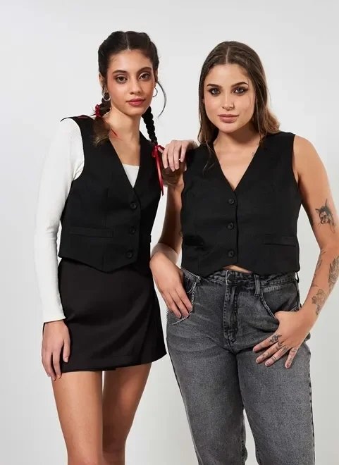 colete de alfaiataria preto colete de alfaiataria preto