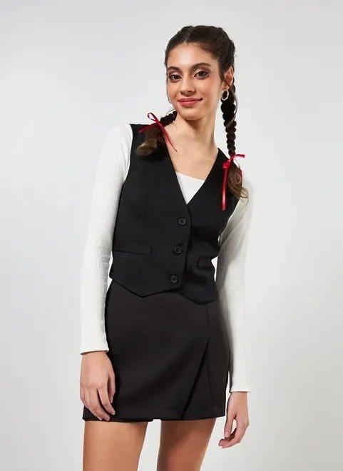 colete de alfaiataria preto colete de alfaiataria preto