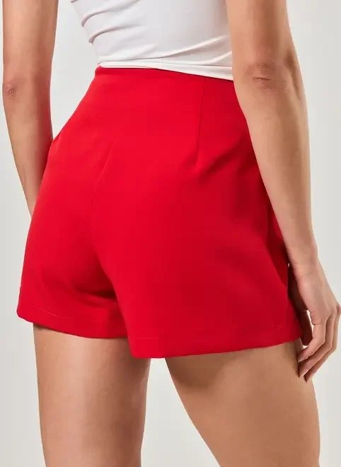 short saia de alfaiataria com fenda short saia de alfaiataria com fenda