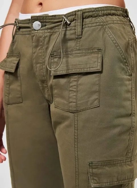 calça cargo verde militar calça cargo verde militar