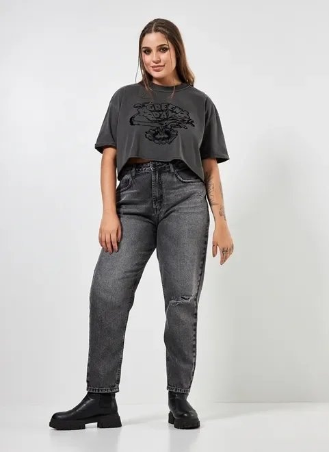 camiseta cropped estonada green day camiseta cropped estonada green day