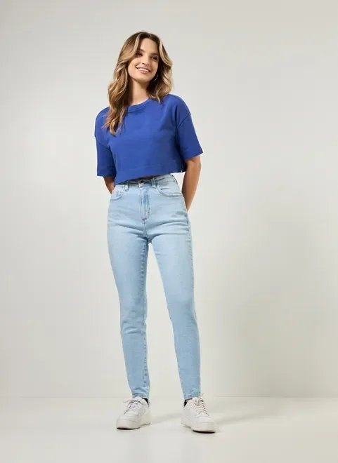 calça skinny jeans clara com elastano calça skinny jeans clara com elastano