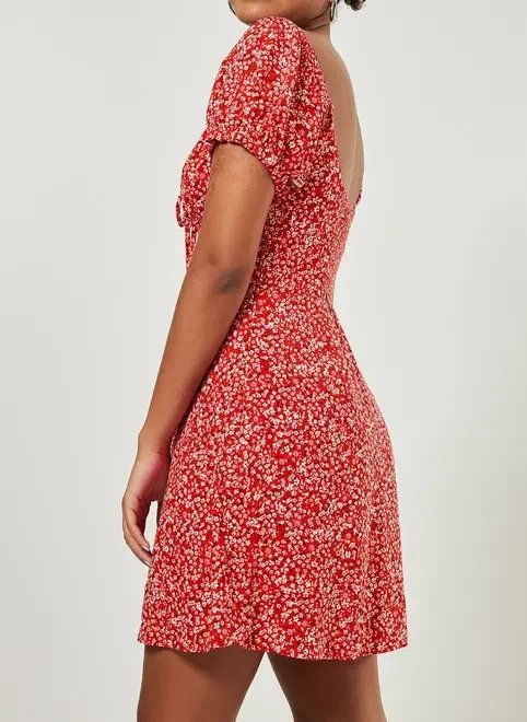 vestido macaquinho romântico vermelho vestido macaquinho romântico vermelho