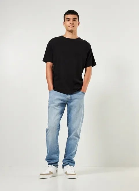 camiseta em malha canelada de ribana camiseta em malha canelada de ribana