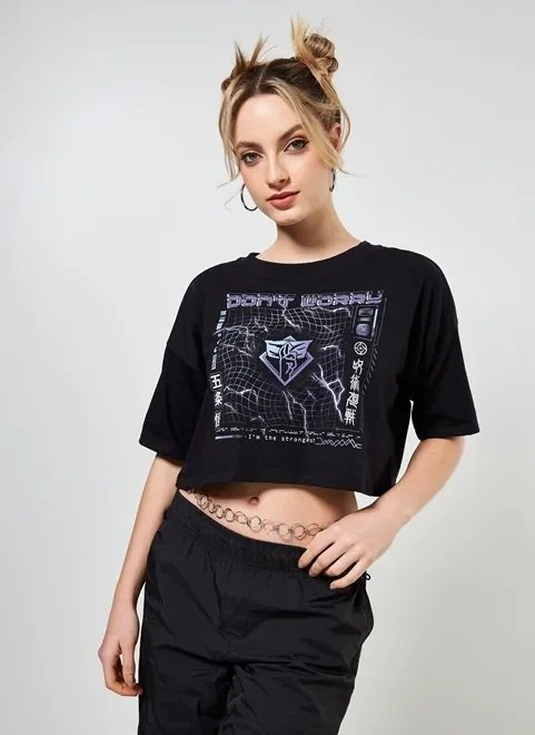 camiseta cropped jujutsu kaisen camiseta cropped jujutsu kaisen
