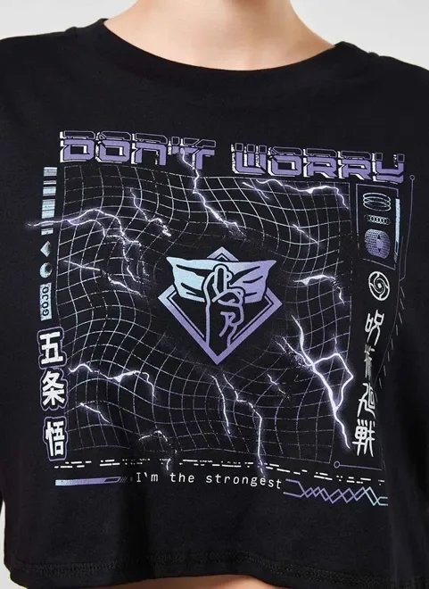 camiseta cropped jujutsu kaisen camiseta cropped jujutsu kaisen