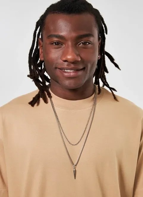 dupla de colares spike dupla de colares spike