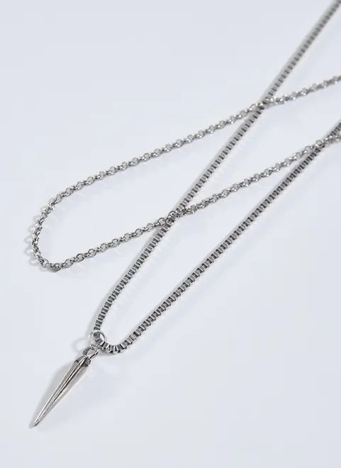 dupla de colares spike dupla de colares spike