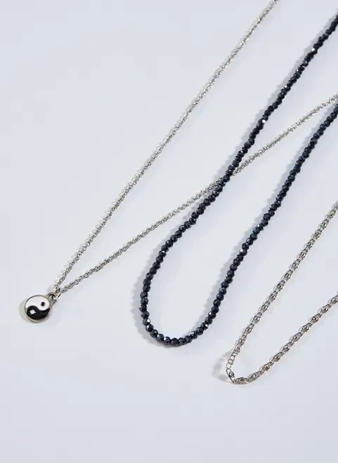 conjunto colares yin yang conjunto colares yin yang