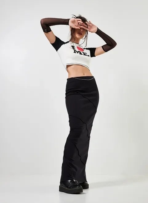 luva comprida em tule luva comprida em tule