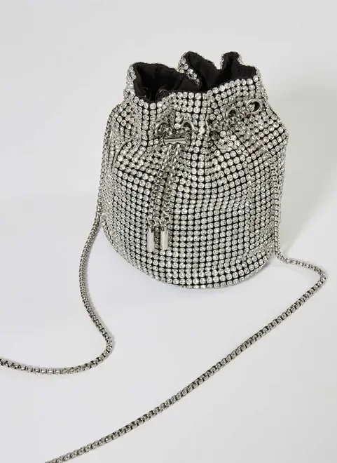 bolsa saco de strass bolsa saco de strass