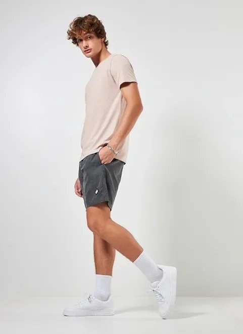 camiseta de manga curta slim camiseta de manga curta slim