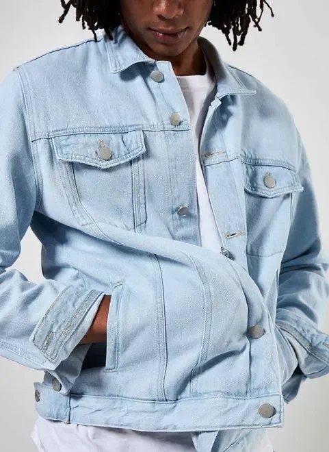 jaqueta em jeans circular jaqueta em jeans circular