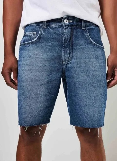 bermuda em jeans circular bermuda em jeans circular