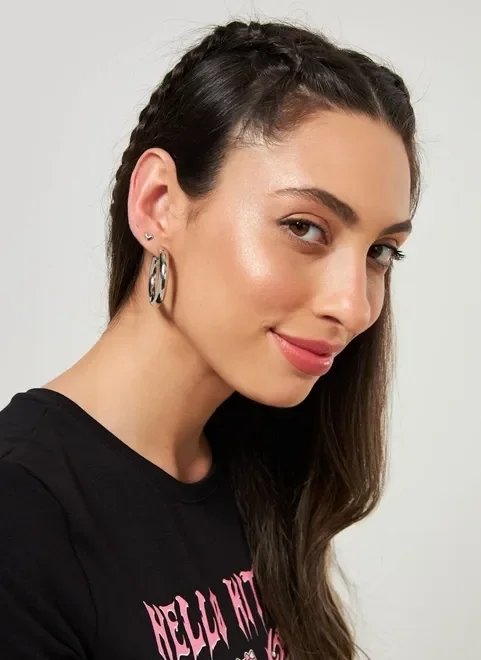 kit brincos argola e borboleta kit brincos argola e borboleta