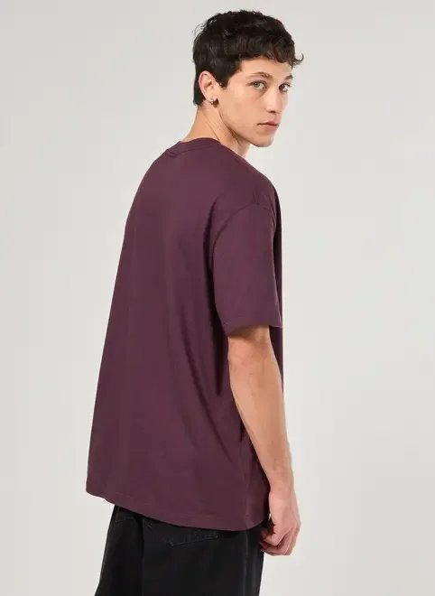 camiseta manga curta relaxed lisa camiseta manga curta relaxed lisa