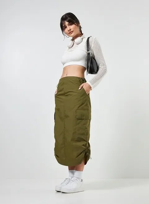 saia parachute midi saia parachute midi