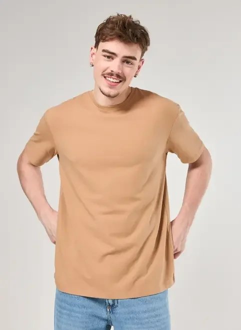 camiseta básica modelagem box camiseta básica modelagem box