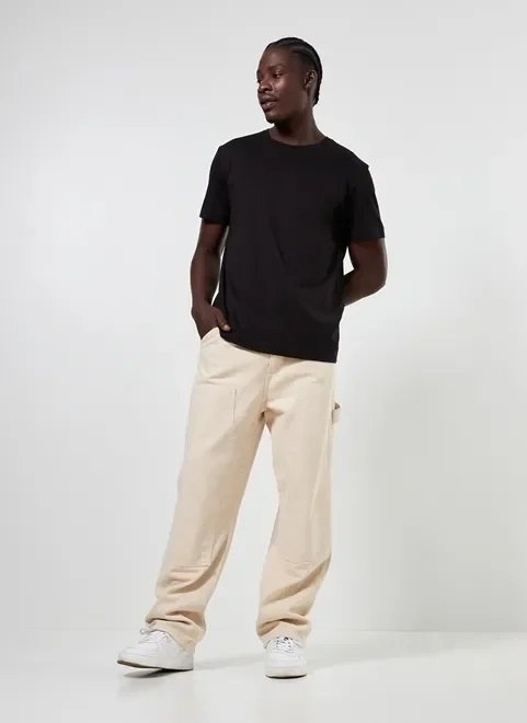 camiseta preta em algodão pima camiseta preta em algodão pima