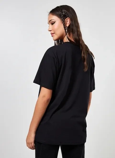 camiseta oversized preta dragão camiseta oversized preta dragão