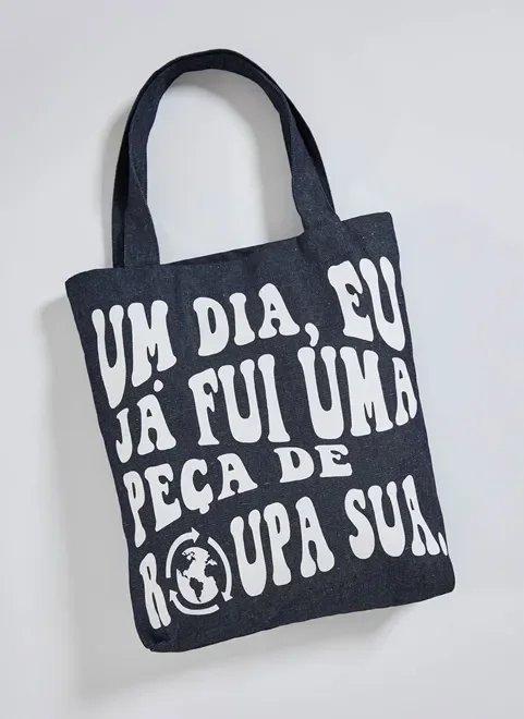 ecobag em jeans circular ecobag em jeans circular