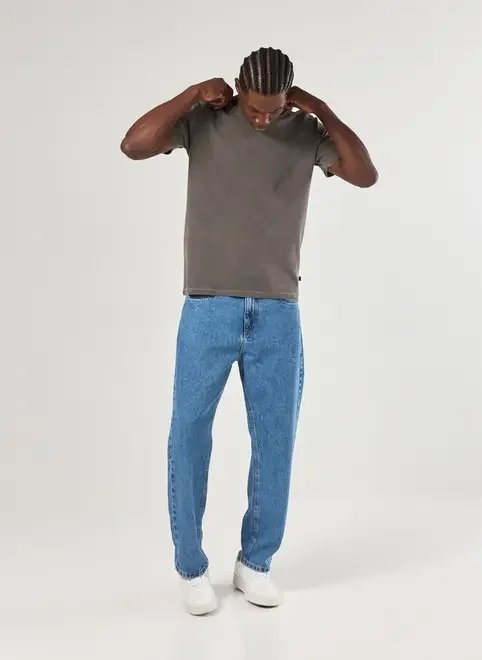 camiseta manga curta estonada com textura camiseta manga curta estonada com textura