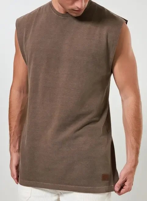 regata estonada com textura regata estonada com textura