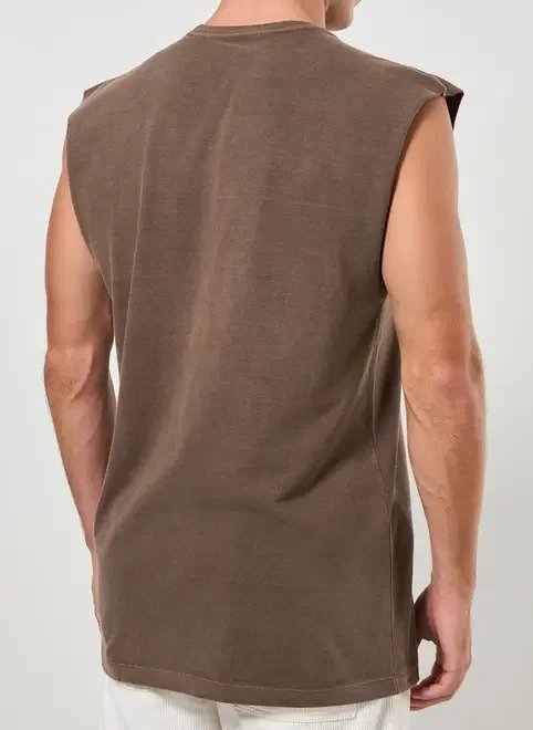 regata estonada com textura regata estonada com textura