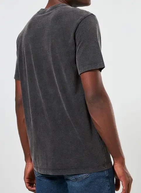 camiseta preta marmorizada geométrica camiseta preta marmorizada geométrica