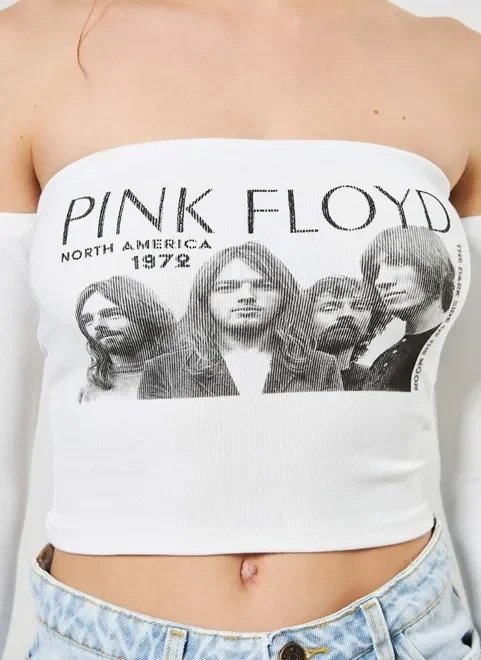 blusa ombro de fora pink floyd blusa ombro de fora pink floyd