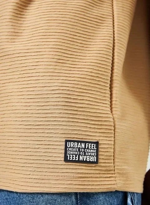 camiseta box com textura canelada camiseta box com textura canelada