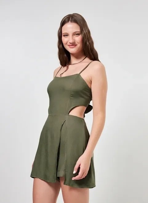 vestido macaquinho cut out vestido macaquinho cut out