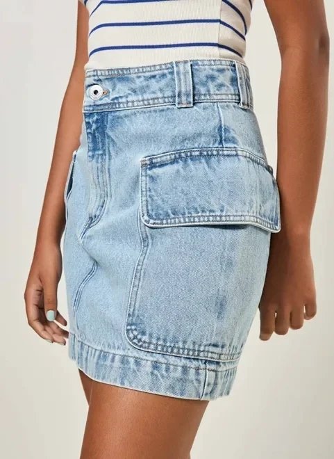 saia jeans cargo saia jeans cargo