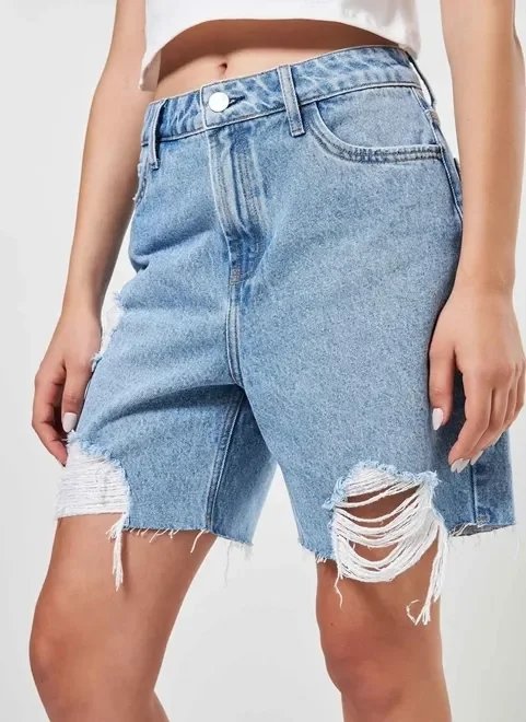 bermuda jeans desfiada bermuda jeans desfiada