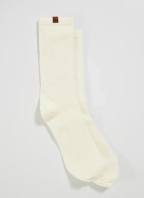 meia canelada off-white meia canelada off-white