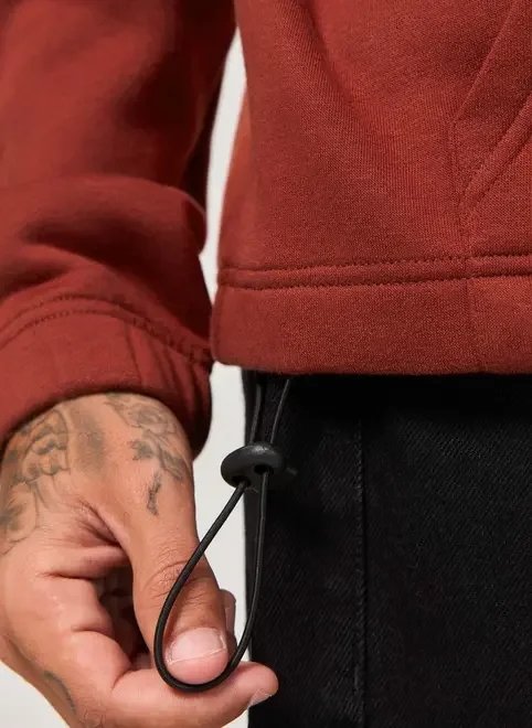 moletom canguru bordô com escrito moletom canguru bordô com escrito