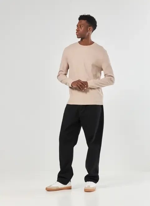 camiseta manga longa com textura camiseta manga longa com textura