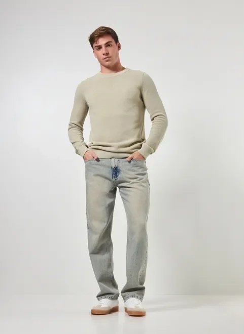 blusa de tricô texturizada blusa de tricô texturizada