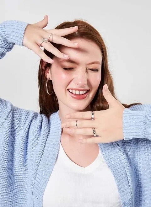 conjunto anéis sol e lua conjunto anéis sol e lua