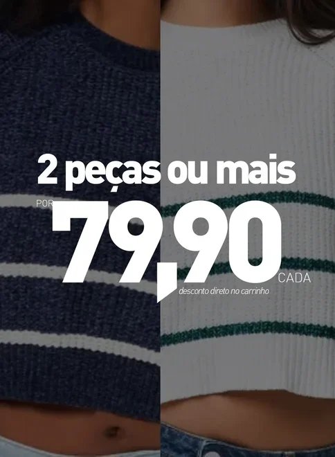 tricô manga longa listrado tricô manga longa listrado