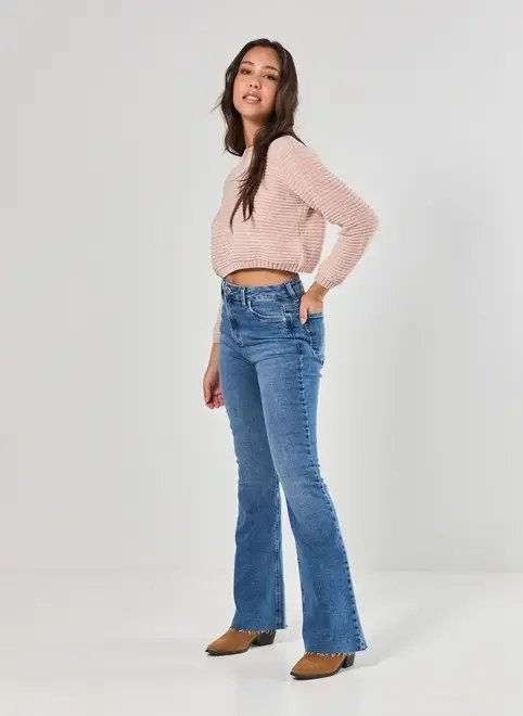 blusa de tricô chenille canelado blusa de tricô chenille canelado