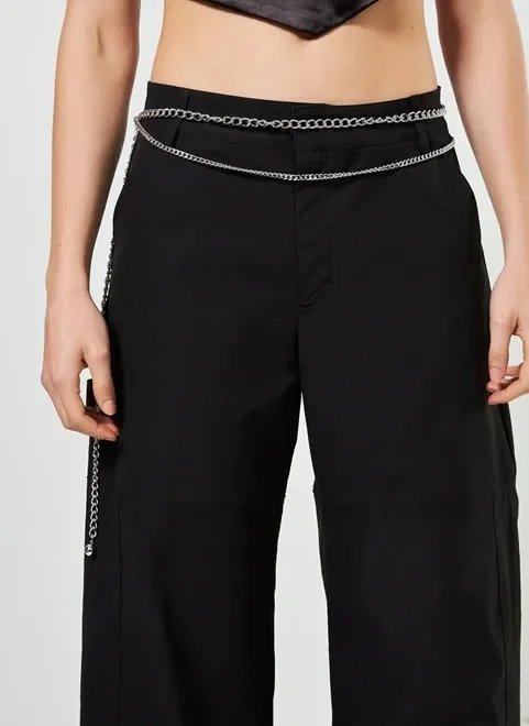 cinto de correntes prateadas cinto de correntes prateadas