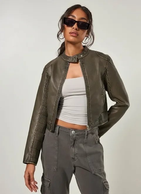 jaqueta em poliuretano estonado motorcycle jaqueta em poliuretano estonado motorcycle